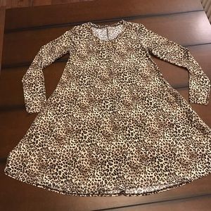 🎉Host Pick🎉 Super Soft Leopard Print Swing Dress